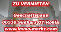 Vermietung: Geschftshaus in 06536 Sdharz OT Rola